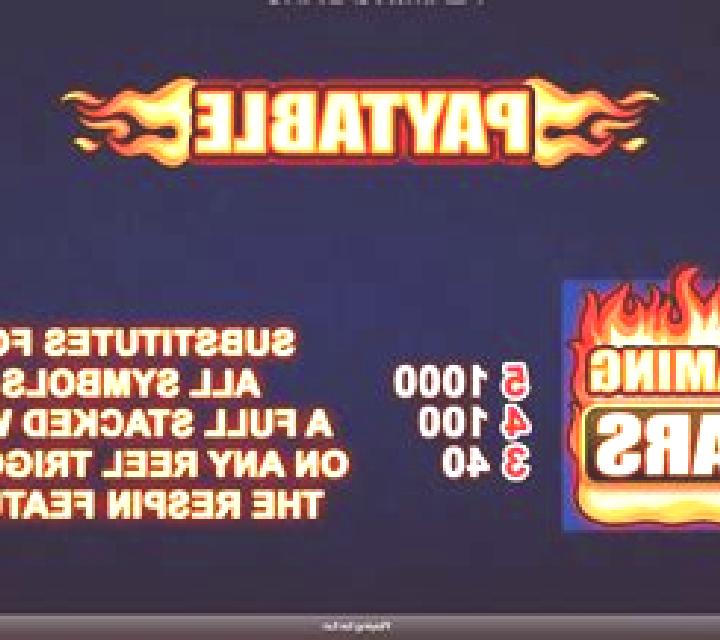 Flaming Bars (Playtech) slot