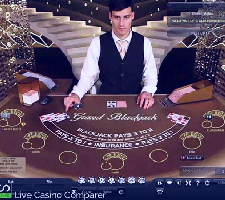 Grand Blackjack Live (Playtech) slot