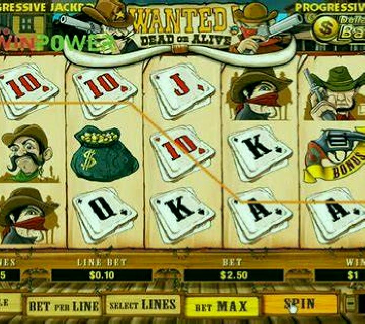 Wanted (Playtech) slot